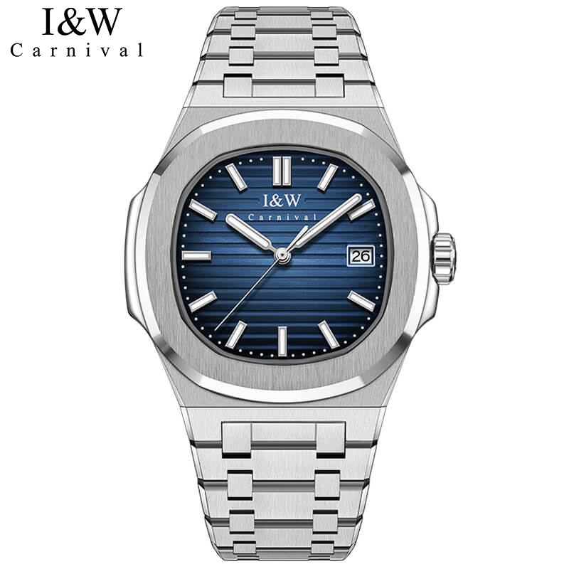 Đồng Hồ Nam I&W Carnival IW721 Máy Seiko Kính Sapphire