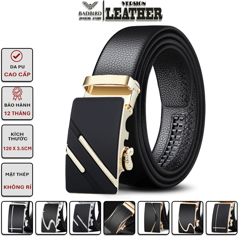 Thắt Lưng Da Nam BADBIRD Khóa Tự Động v3