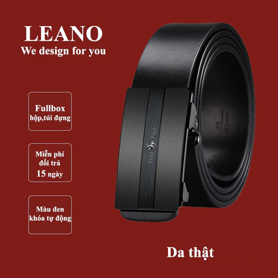 Thắt Lưng Nam Cao Cấp LEANO Fullbox 579