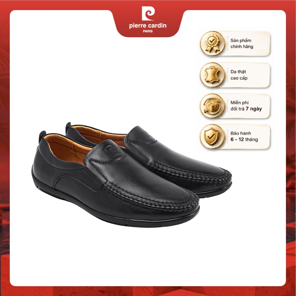 Giày Lười Pierre Cardin Da Bò Nhập Khẩu Ý - Mã 800