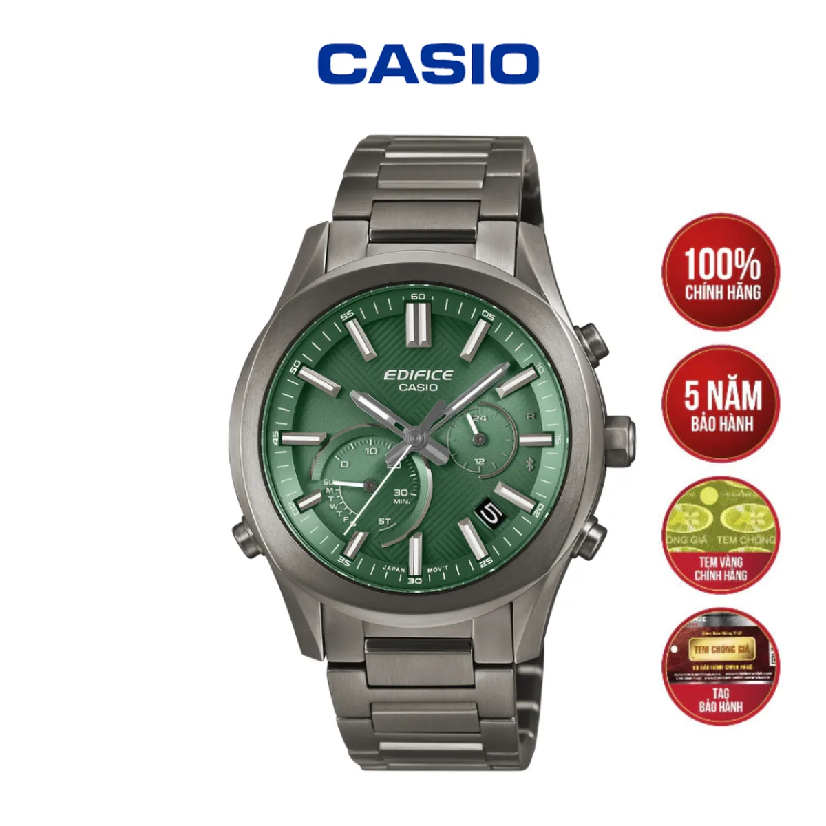 Casio Edifice EQB-1300DC-3ADF: Review flagship Bluetooth Tough Solar