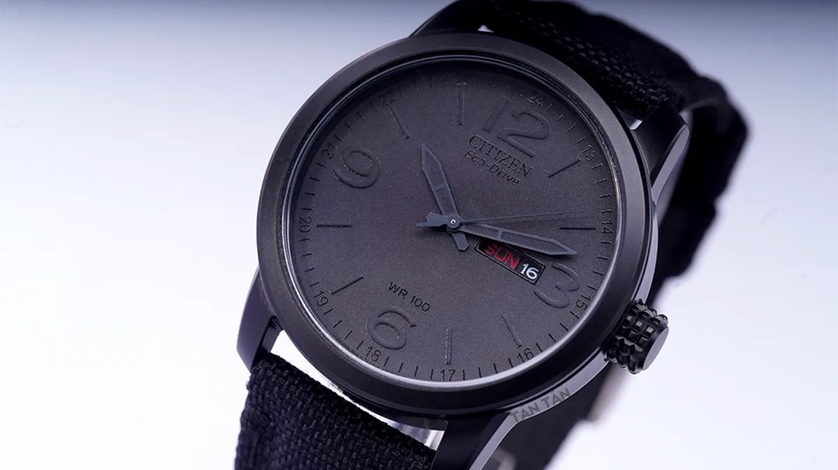 Đồng Hồ Nam Citizen Dây Vải Nato BM8475-00F – Mặt Xám - Biểu Tượng Của Phong Cách Hiện Đại