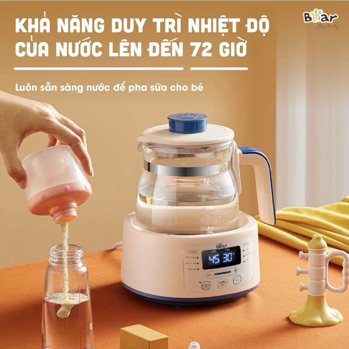 Máy Đun Nước Đa Năng Bear D12D1 - Giải Pháp Lý Tưởng Cho Gia Đình