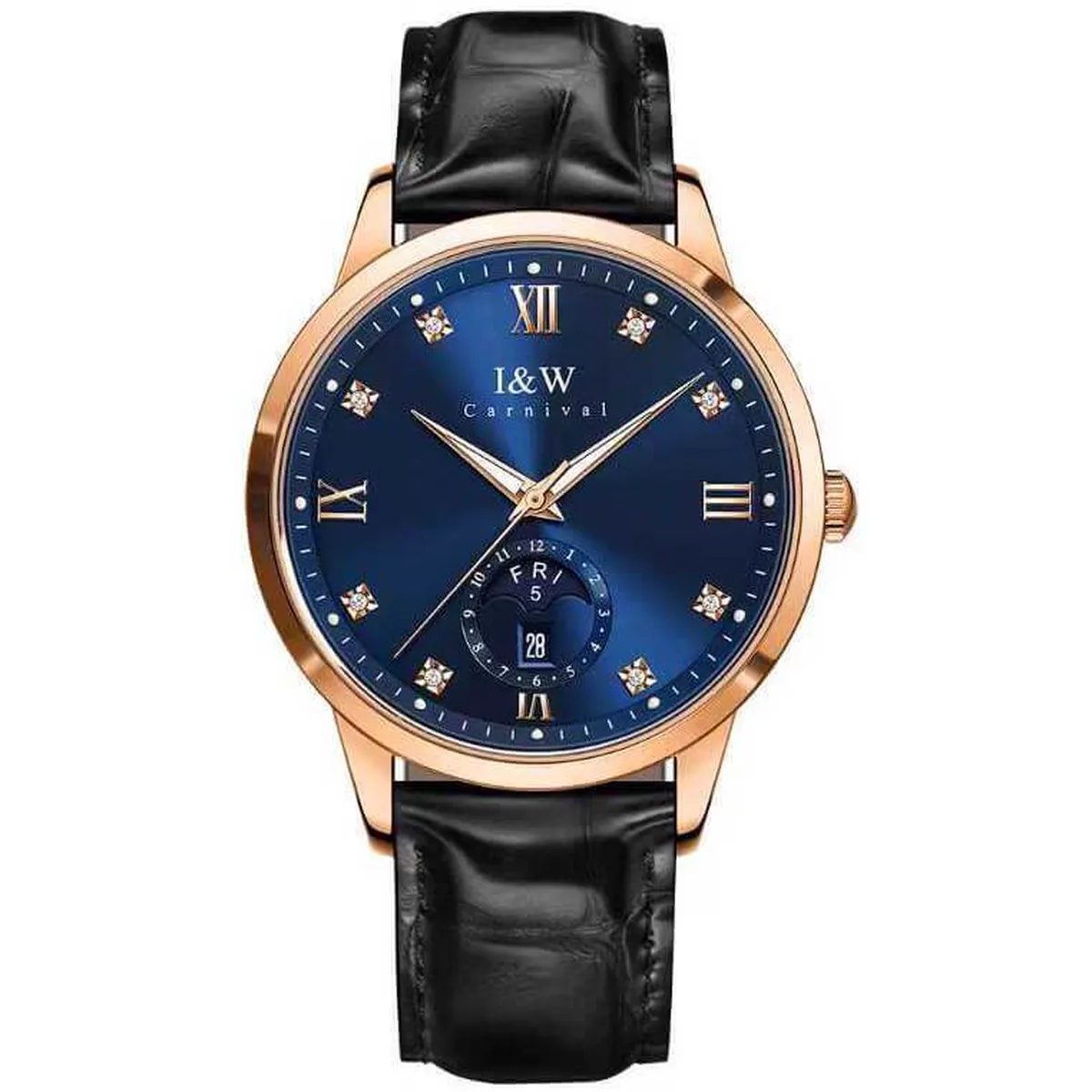 Review I&W Carnival IW55831: Máy Cơ Dây Da Ít Đụng Hàng Đáng Thử?