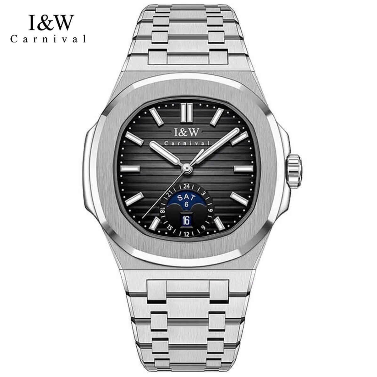 Đồng Hồ I&W Carnival IW735 Dây Thép: Quà Tặng Chàng Đáng Tiền?