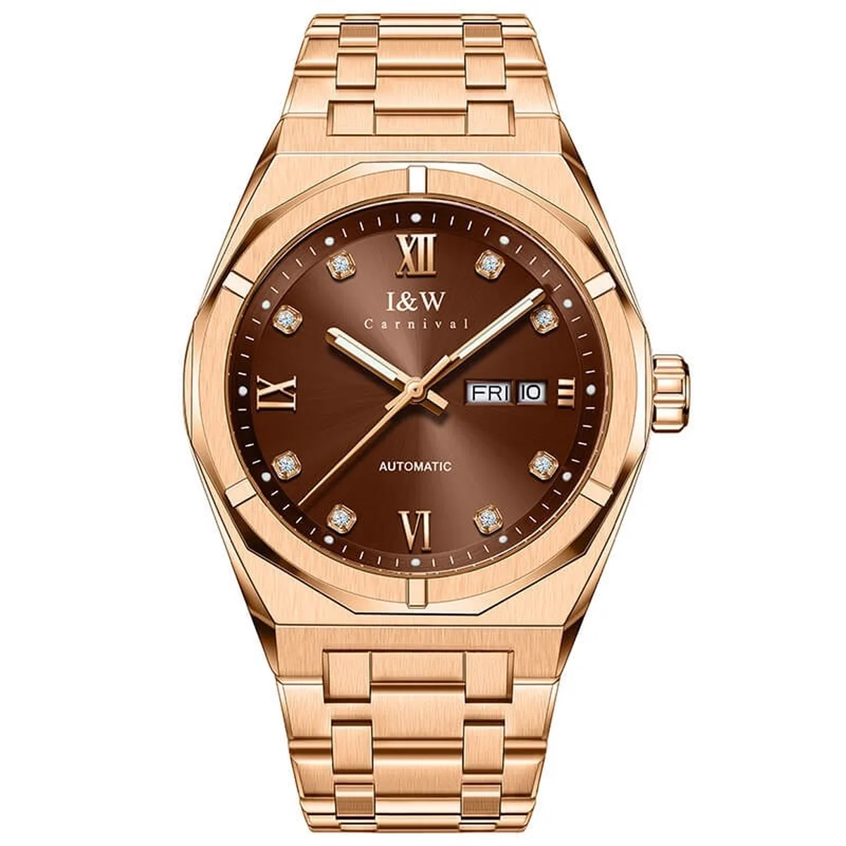 Review I&W Carnival IW751 Vàng: Máy Cơ Đeo Tiệc Đáng Tiền?