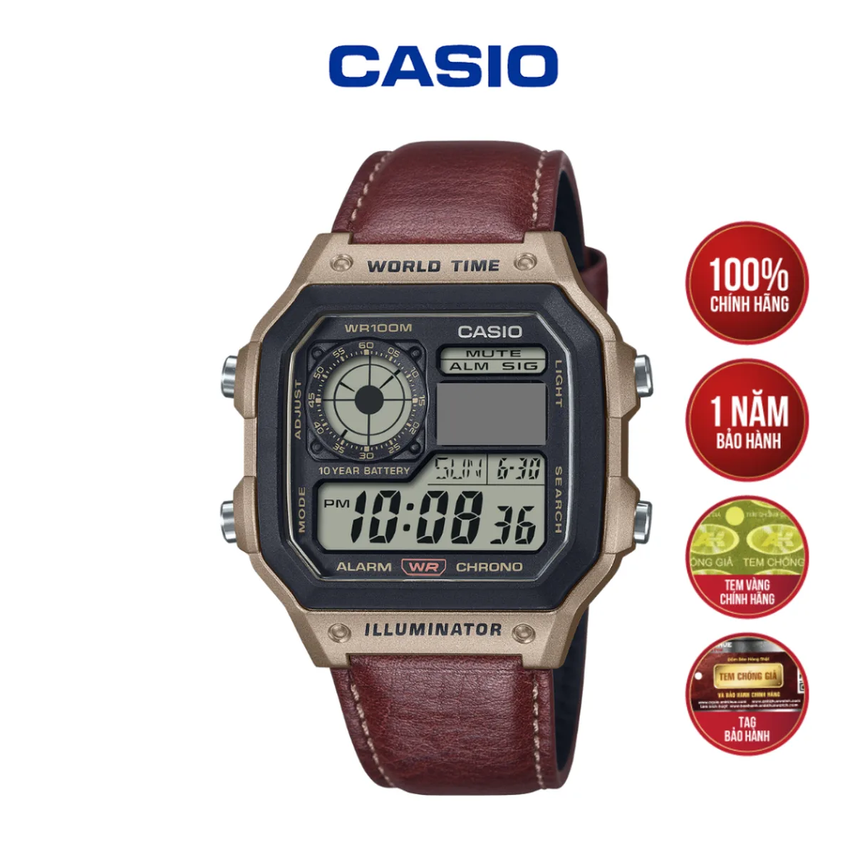 Top 6 đồng hồ Casio Vintage unisex phong cách hoài cổ bán chạy trên Shopee 2026