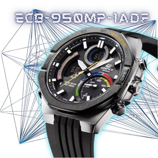 Đồng hồ Casio Edifice ECB-950MP-1ADF: Sự kết hợp hoàn hảo giữa chức năng và thẩm mỹ