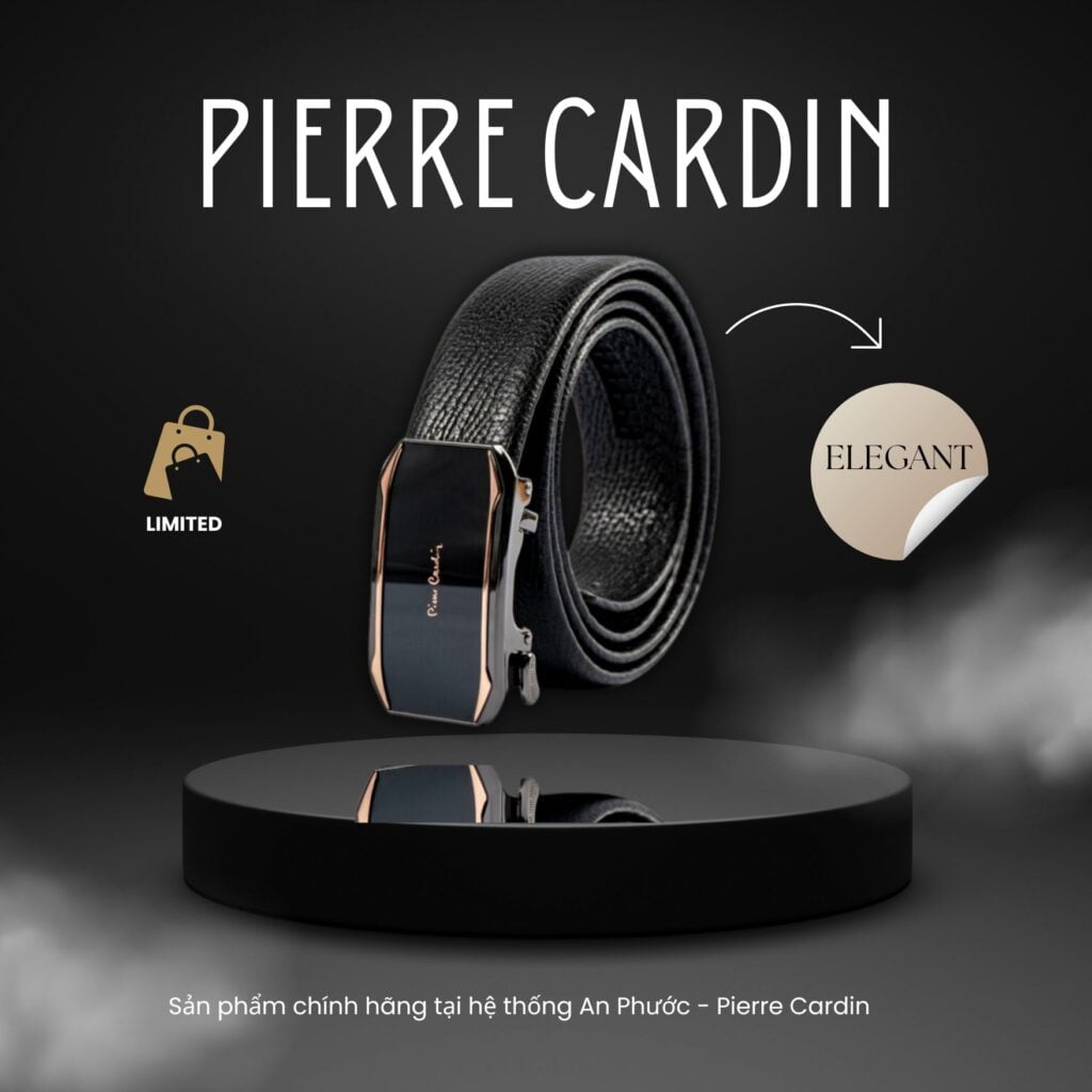 Dây Nịt Pierre Cardin: Phong Cách Tinh Tế, Sang Trọng