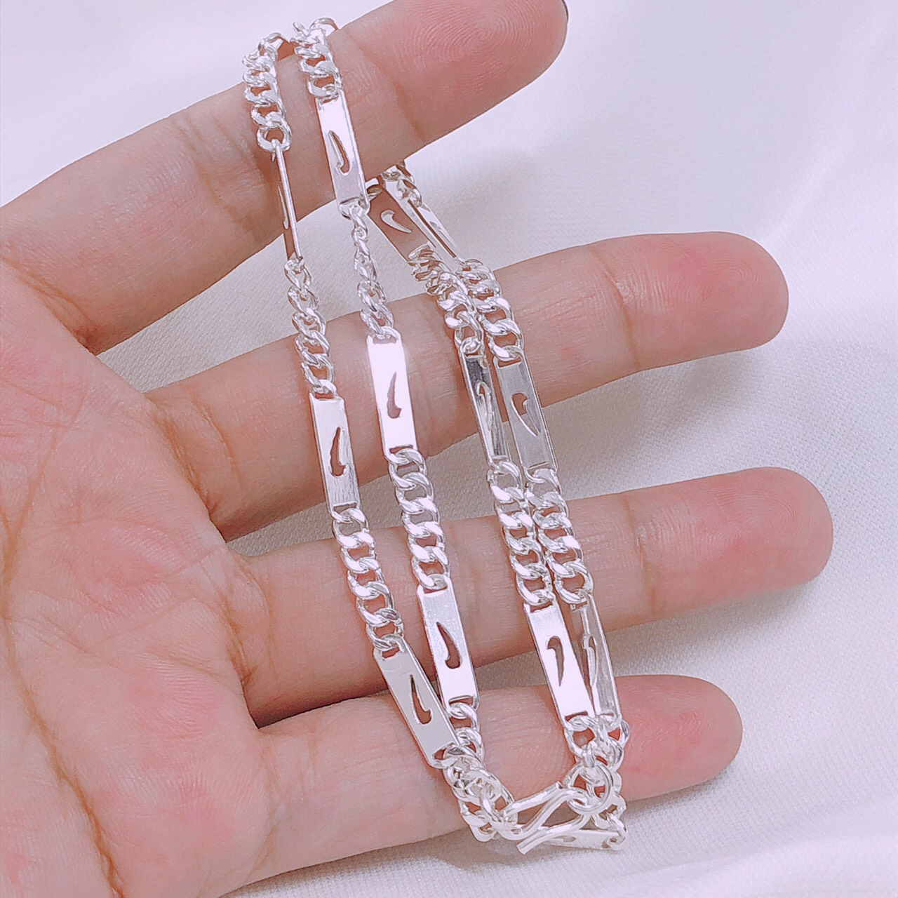 Dây Chuyền Nam Bạc Ta Nhiều Cỡ (Kho Sỉ Bạc Nhất Linh)