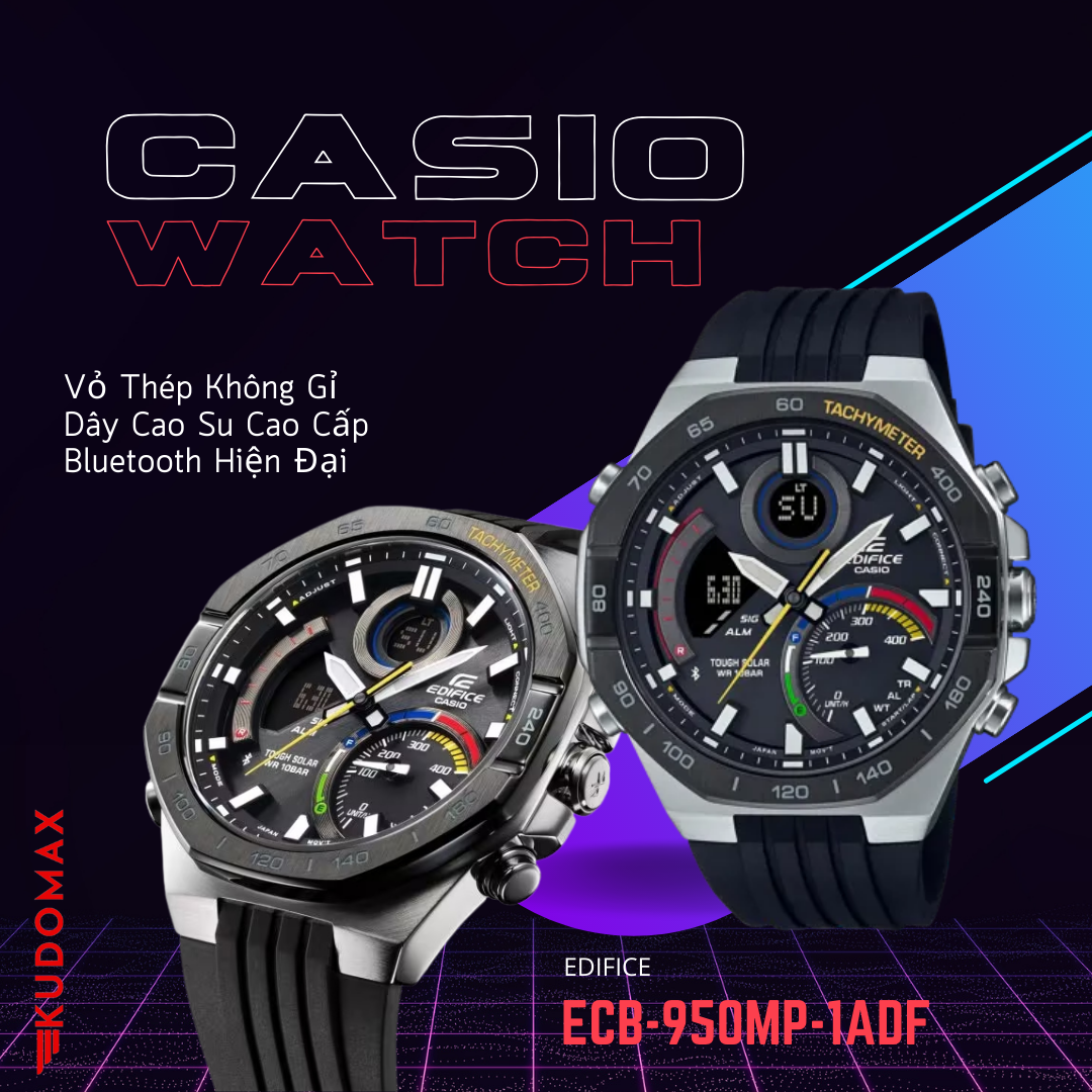 đồng hồ Casio Edifice ECB-950MP-1ADF