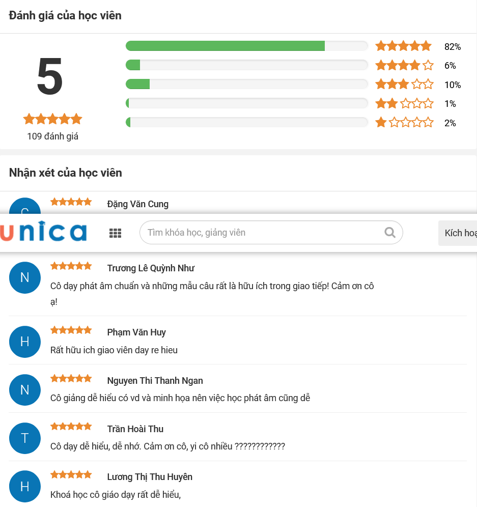 Học Tiếng Trung tại unica.vn