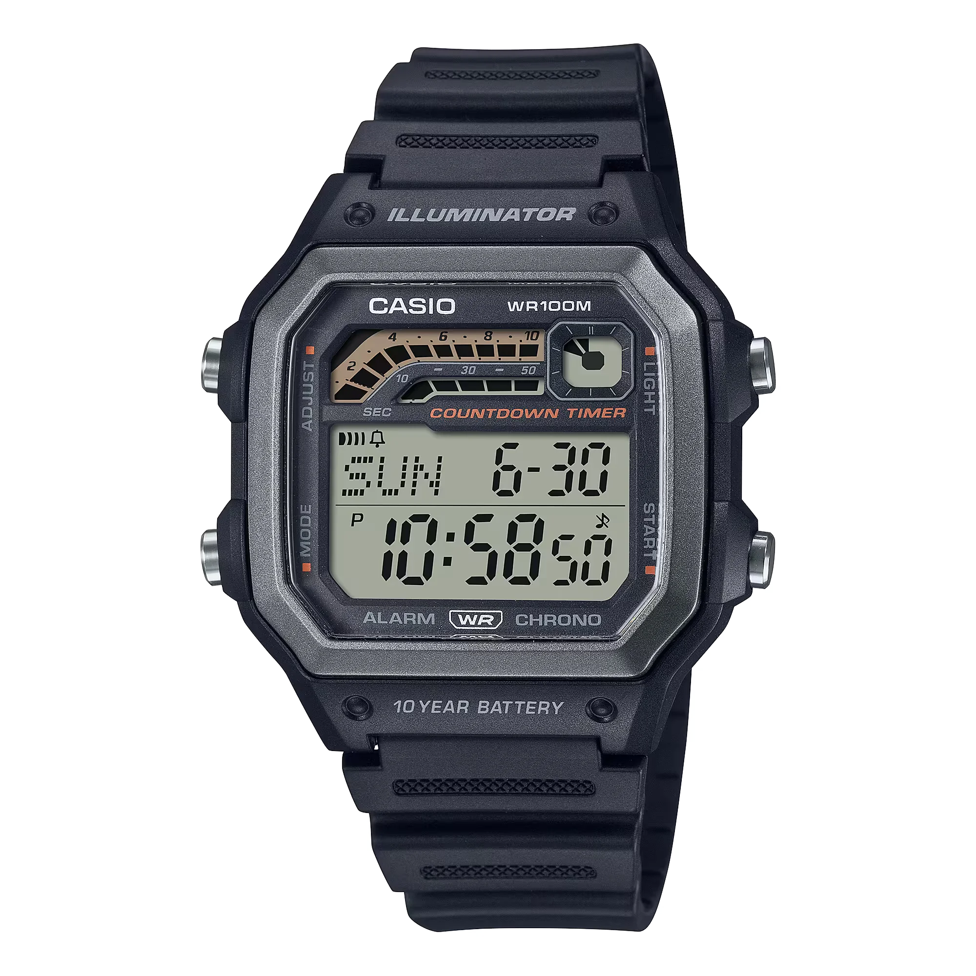 Đồng hồ Casio Nam WS-1600H-1AV Đồng hồ Casio Nam WS-1600H-1AV đồng hồ thể thao cao cấp