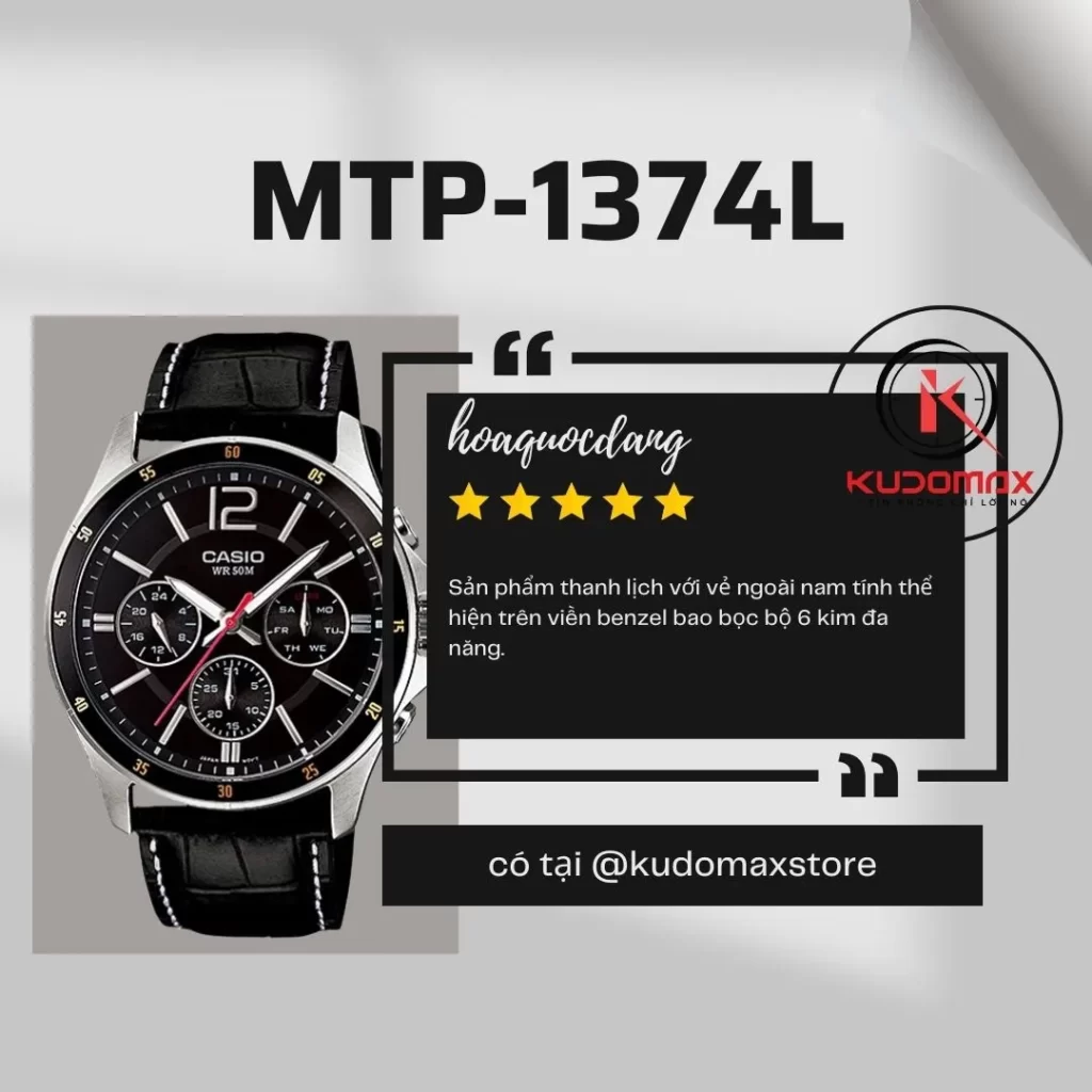 Casio Nam MTP-1374L-1A